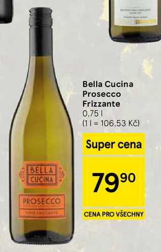 Bella Cucina Prosecco Frizzante, 0,75 l
