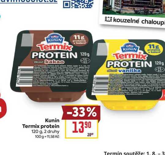 Kunín Termix protein 120 g