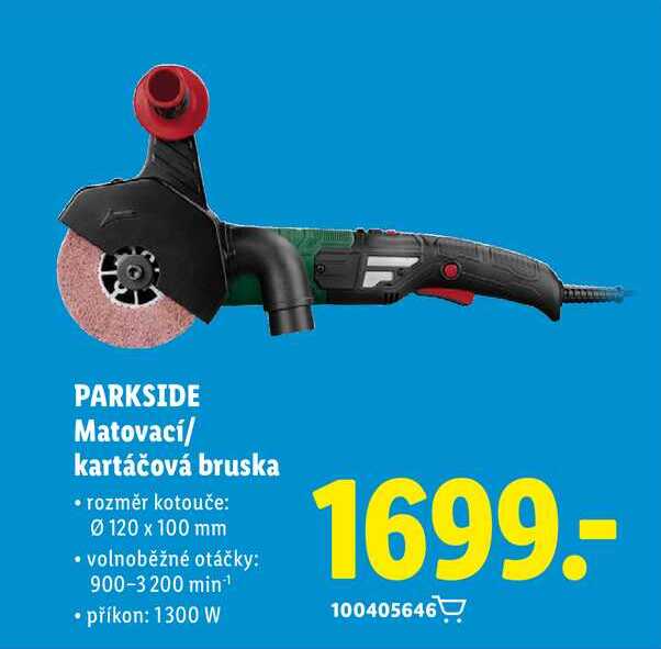 PARKSIDE Matovací/kartáčová bruska