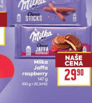 Milka Jaffa raspberry 147 g
