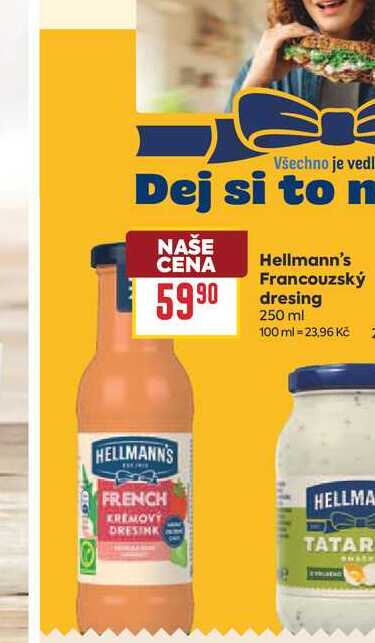 Hellmann' Francouzský dresing 250 ml