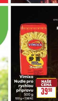 Vimixa Nudle pro rychlou přípravu 500 g