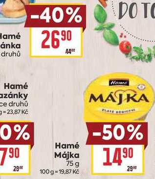 Hamé Májka 75 g