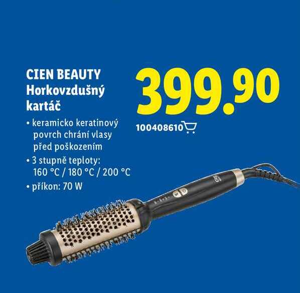 CIEN BEAUTY Horkovzdušný kartáč