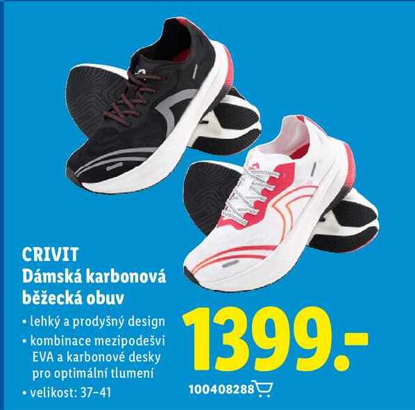 CRIVIT Dámská karbonová běžecká obuv