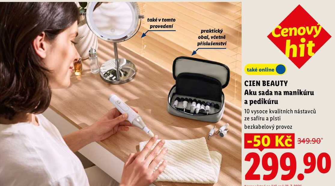 CIEN BEAUTY hit Aku sada na manikúru a pedikúru 