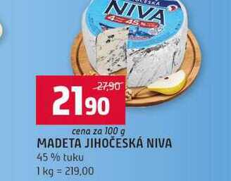 MADETA JIHOČESKÁ NIVA 45% tuku 100g