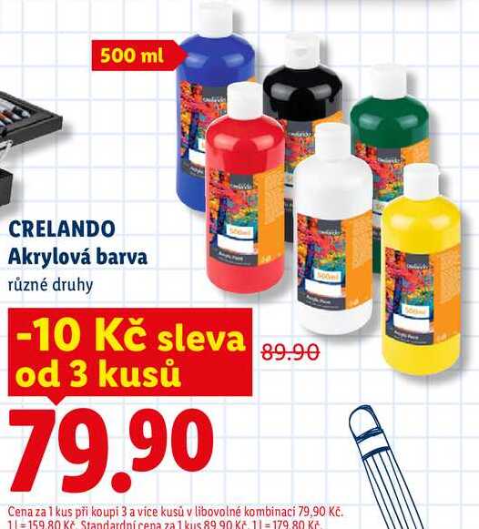 CRELANDO Akrylová barva