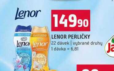 LENOR PERLIČKY 22 dávek vybrané druhy