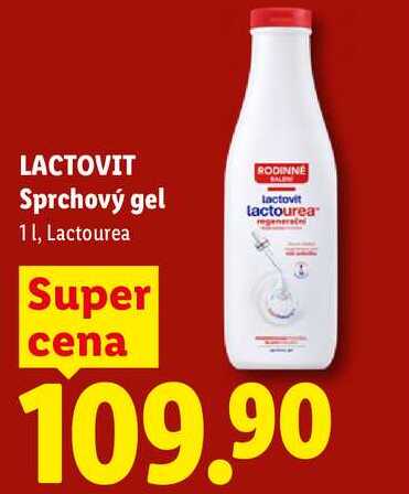LACTOVIT Sprchový gel, 1 l