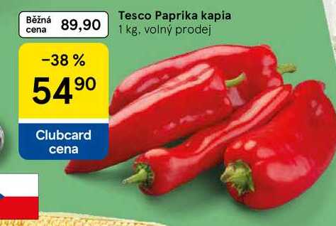 Tesco Paprika kapia, 1 kg