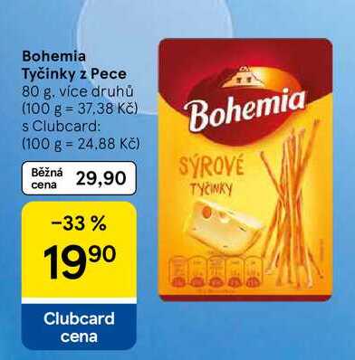 Bohemia Tyčinky z Pece, 80 g 