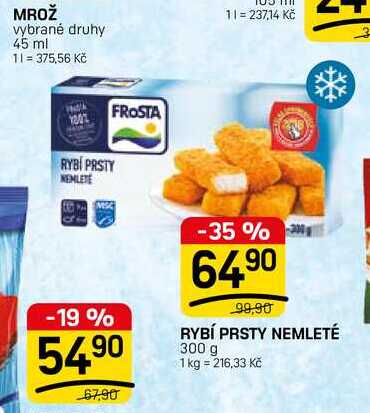 RYBÍ PRSTY NEMLETÉ 300 g