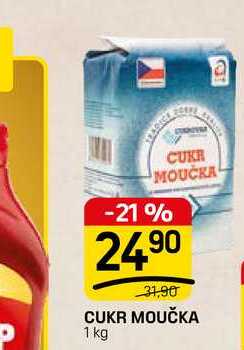 CUKR MOUČKA 1 kg  v akci