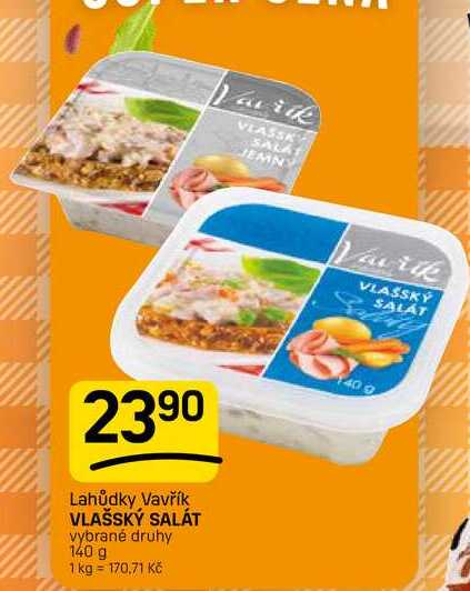 VLAŠSKÝ SALÁT vybrané druhy 140 g