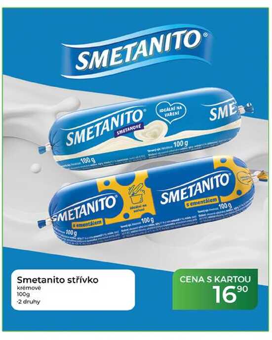 Smetanito střívko krémové 100g