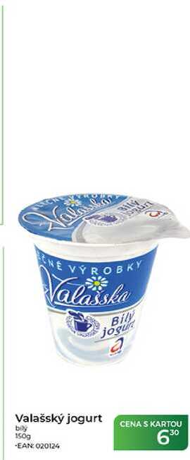 Valašský jogurt bily 150g