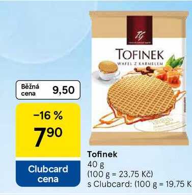 Tofinek, 40 g  