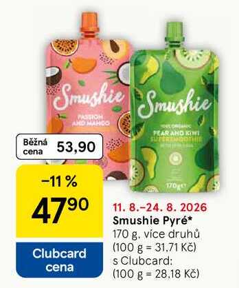 Smushie Pyré, 170 g, více druhů