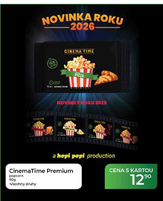CinemaTime Premium popcorn 90 g