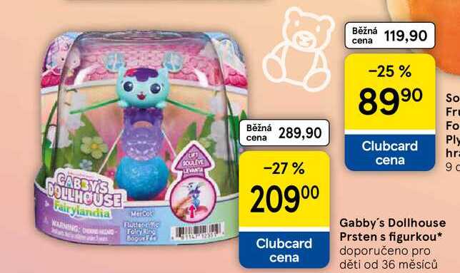 Gabby's Dollhouse Prsten s figurkou