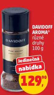 DAVIDOFF AROMA různé druhy, 100 g