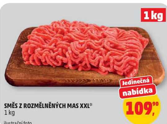 SMĚS Z ROZMĚLNĚNÝCH MAS XXL, 1 kg