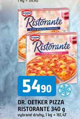 DR. OETKER PIZZA RISTORANTE 340 g