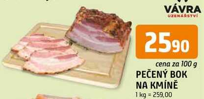 PEČENÝ BOK NA KMÍNĚ 100 g
