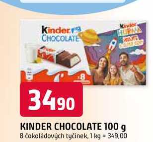 KINDER CHOCOLATE 100 g