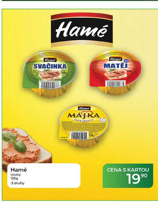 Hamé tousty 120 g