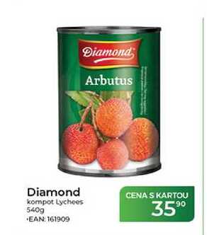 Diamond Arbutus Diamond kompot Lychees 540 g