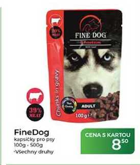 FineDog kapsičky pro psy 100g 500g