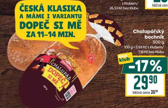 Chalupářský bochník 500 g