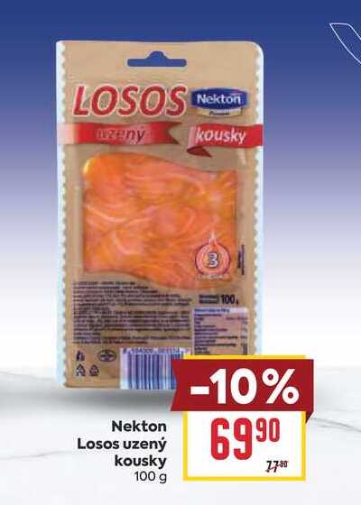 Losos uzený kousky 100 g