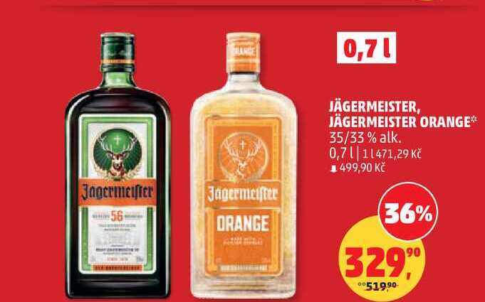 JÄGERMEISTER, 0,7 l