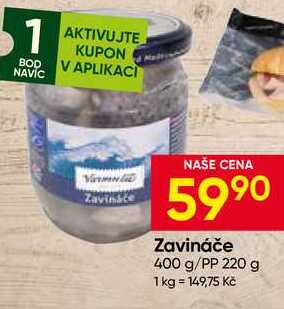 Zavináče 400 g/PP 220 g 