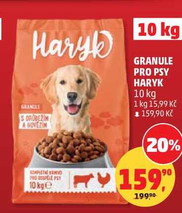 GRANULE PRO PSY HARYK, 10 kg 