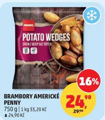 BRAMBORY AMERICKÉ PENNY, 750 g  