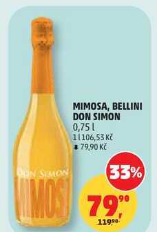 MIMOSA, BELLINI DON SIMON, 0,75 l