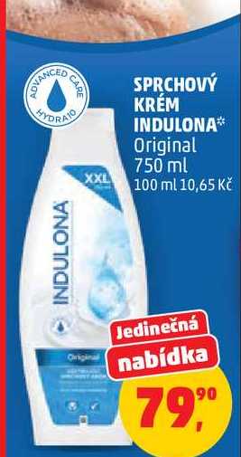 SPRCHOVÝ KRÉM INDULONA Original, 750 ml