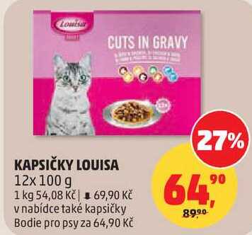 KAPSIČKY LOUISA, 12x 100 g