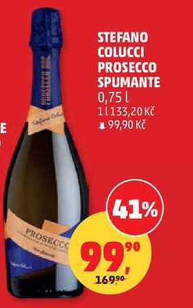STEFANO COLUCCI PROSECCO SPUMANTE, 0,75 l