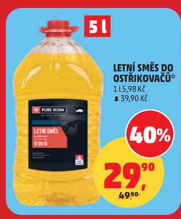 LETNÍ SMĚS DO OSTŘIKOVAČŮ, 1 l