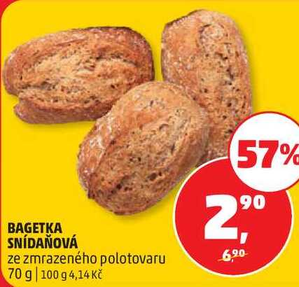 BAGETKA SNÍDAŇOVÁ, 70 g