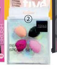 GABRIELLA SALVETE Mini houbičky na make-up 4 ks