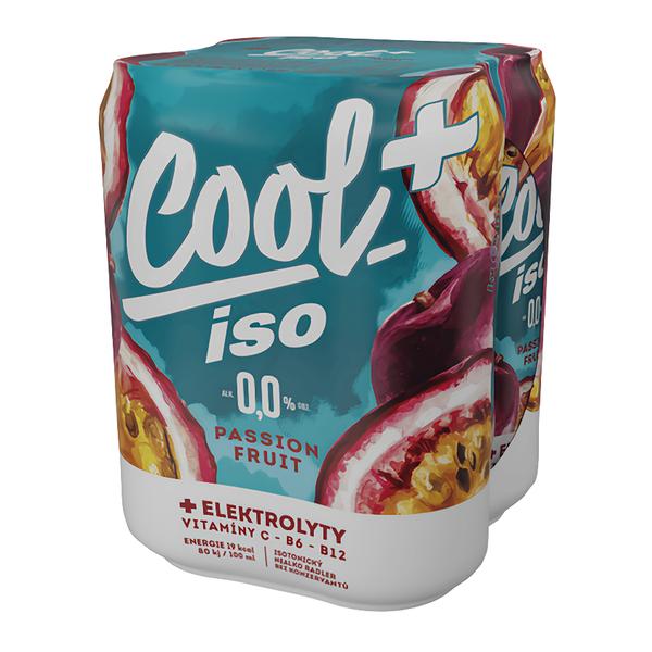 Cool + ISO Passion Fruit nealkoholické 4x0,5l