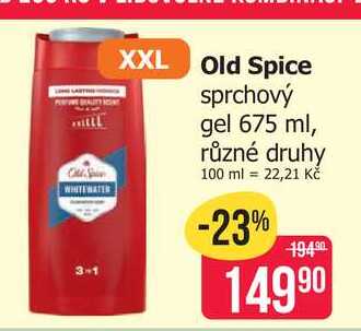 Old Spice sprchový gel 675 ml, různé druhy