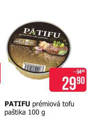 PATIFU prémiová tofu paštika 100 g