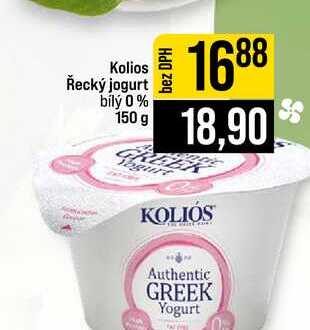 Řecký jogurt bilý 0% 150 g 